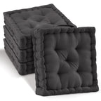 Beautissu Bodenkissen Set Sitzkissen 50x50 cm - Mila