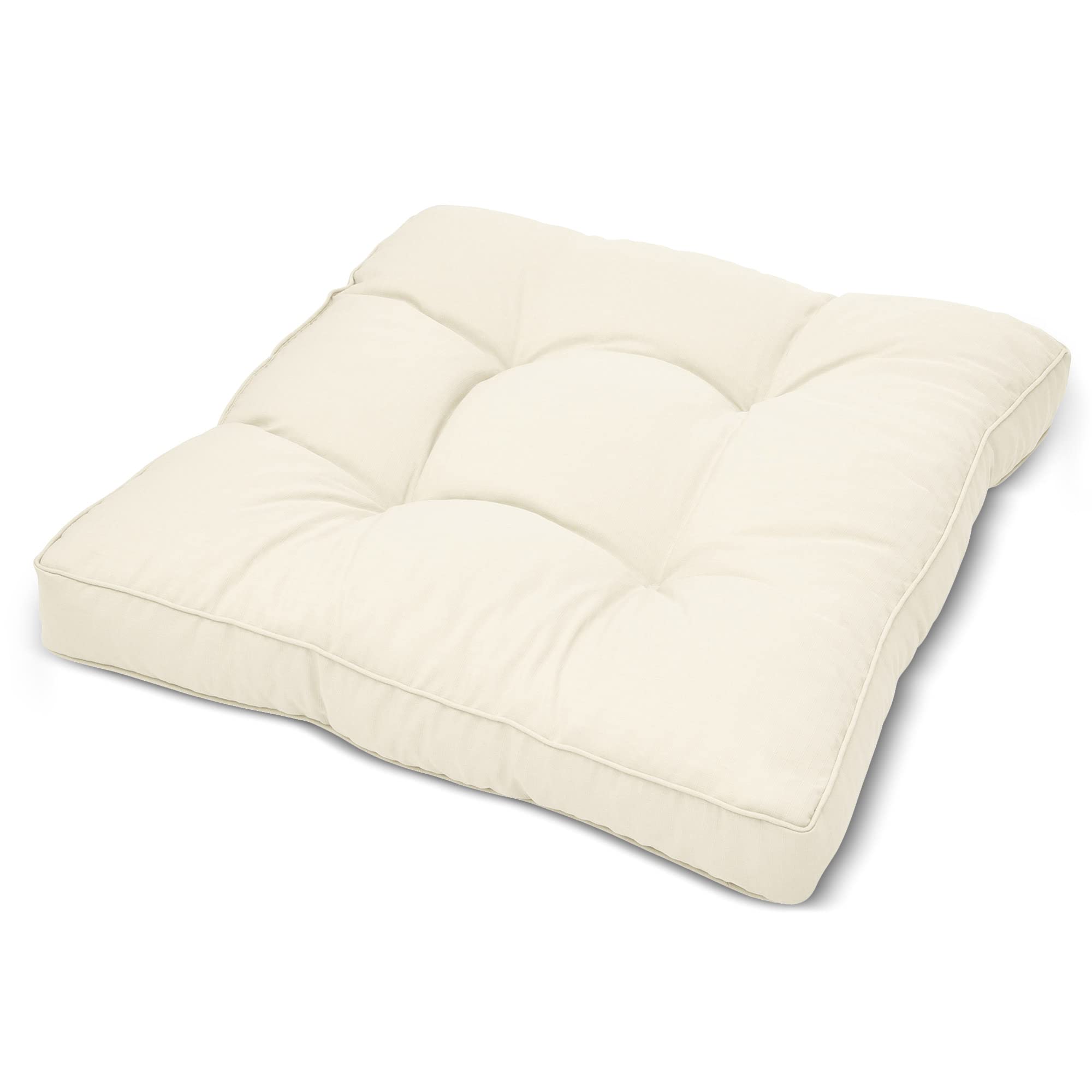 Beautissu Lounge Kissen Outdoor 50x50 cm xLuna