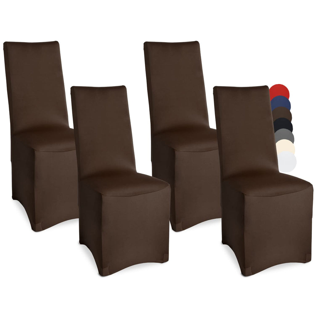 Beautissu Bankett Stuhlhussen 4er Set Leona