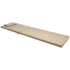 Beautissu Gartenliege Auflage Sonnenliege 200x60x5 cm Loft RL