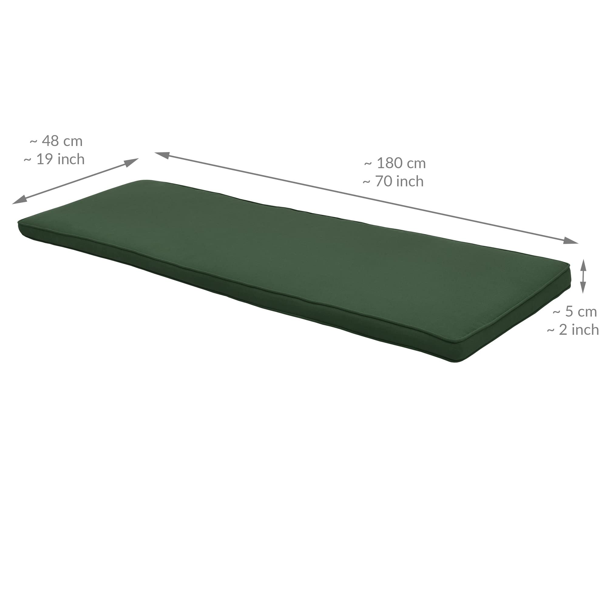 Beautissu Loft BK Auflage Bankkissen