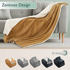 Beautissu Sherpa Decke Alina