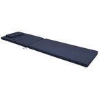 Beautissu Gartenliege Auflage Sonnenliege 200x60x5 cm Loft RL