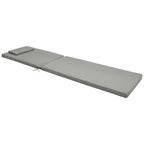 Beautissu Gartenliege Auflage Sonnenliege 200x60x5 cm Loft RL