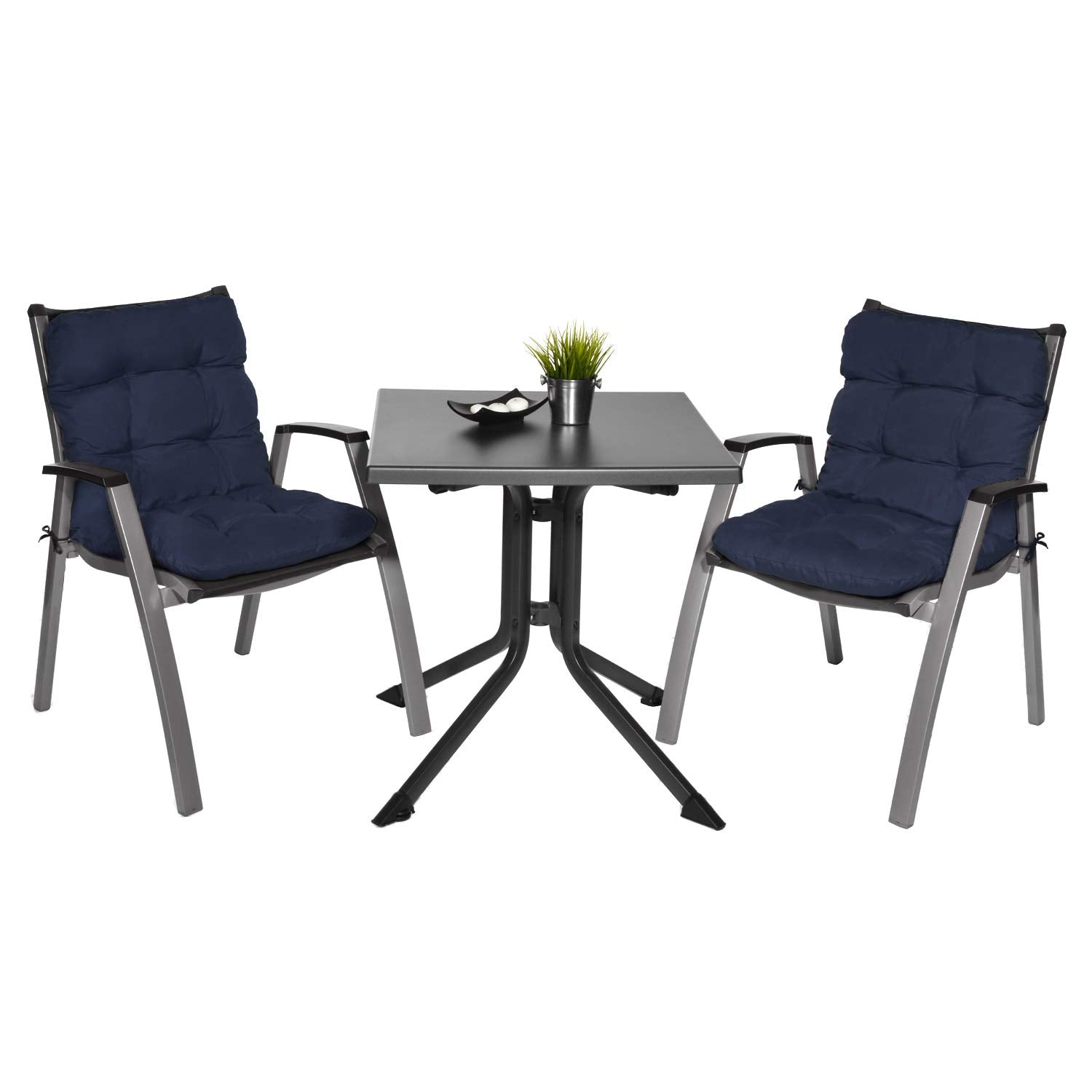 Beautissu Niedriglehner Auflagen Set Flair NL 100x50x8cm