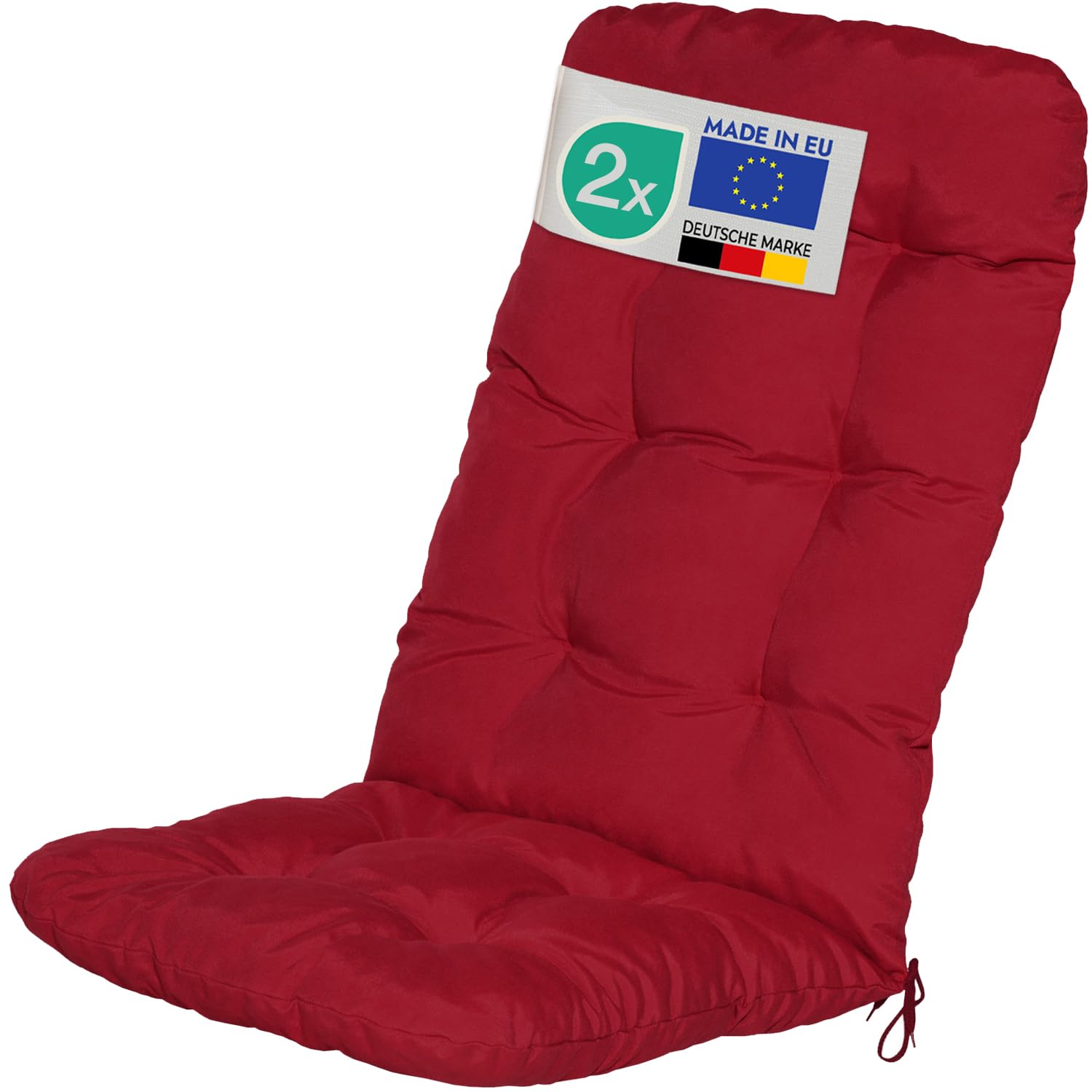 Beautissu Hochlehner Auflage 120x50x8cm Flair HL