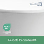 Beautissu 2er Set Stretch Stehtisch Husse Stella