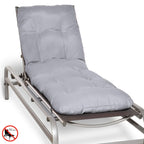 Beautissu Auflage Sonnenliege Deckchair Liegenauflage 190x60 cm Flair RL