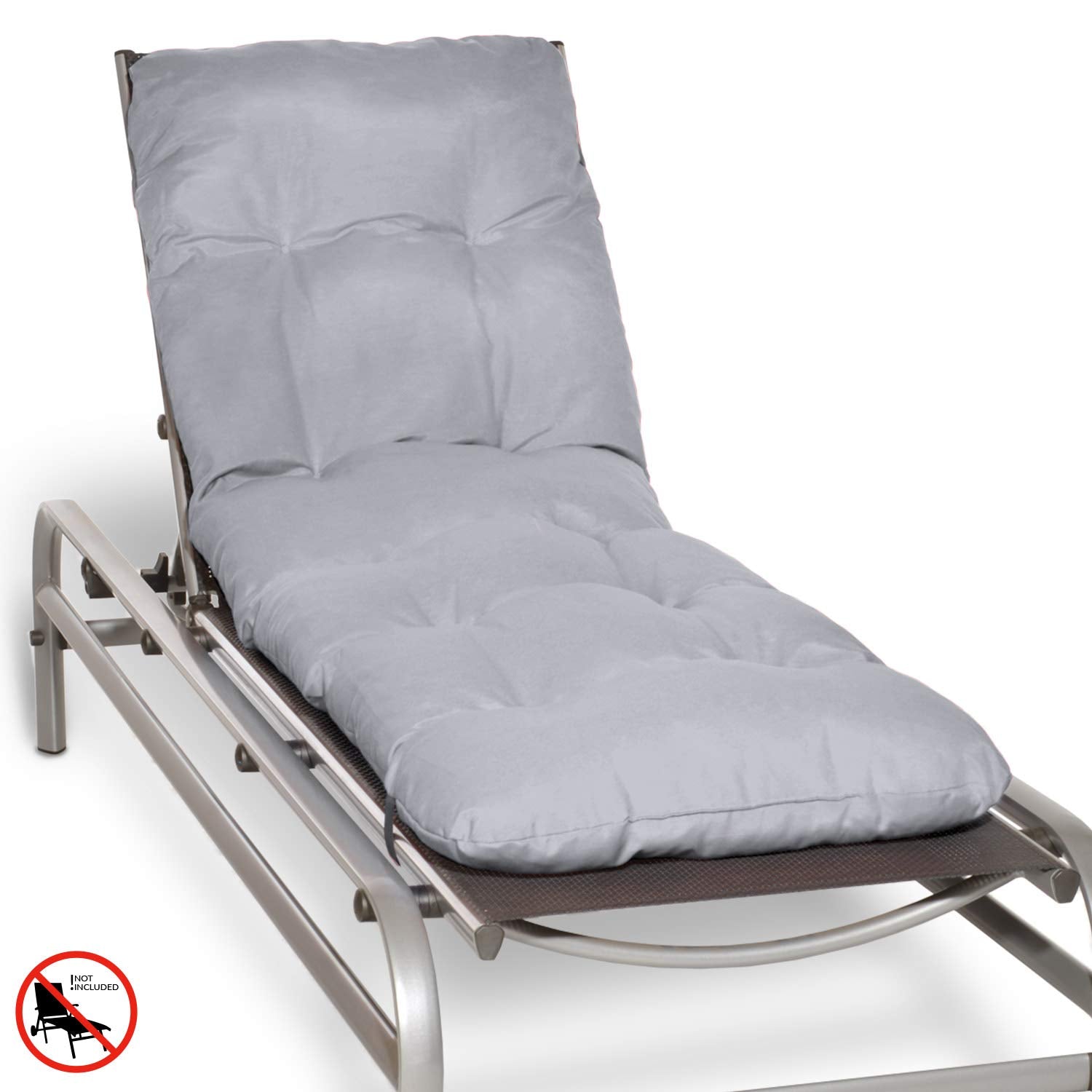 Beautissu Auflage Sonnenliege Deckchair Liegenauflage 190x60 cm Flair RL