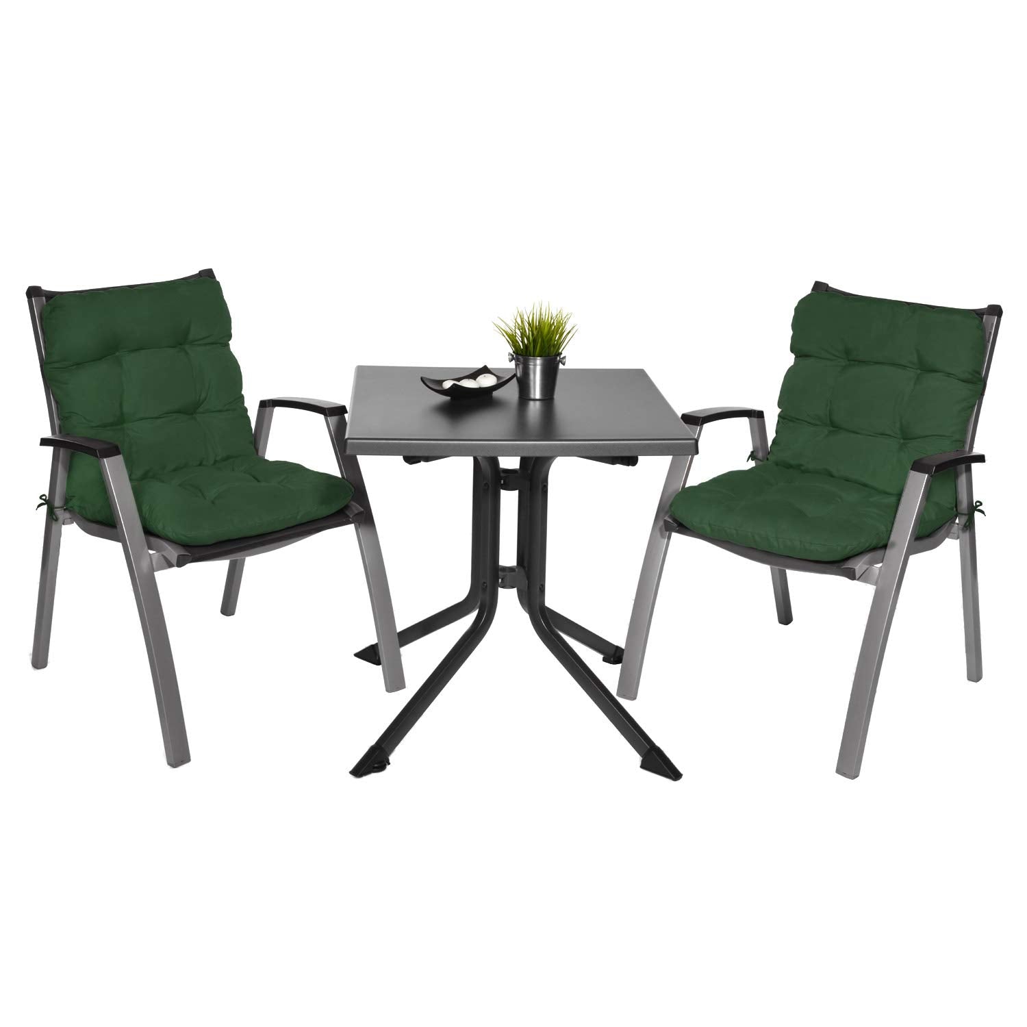 Beautissu Niedriglehner Auflagen Set Flair NL 100x50x8cm