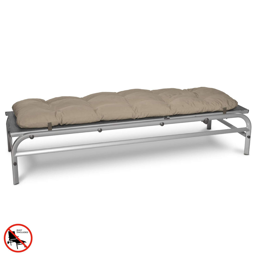 Beautissu Auflage Sonnenliege Deckchair Liegenauflage 190x60 cm Flair RL