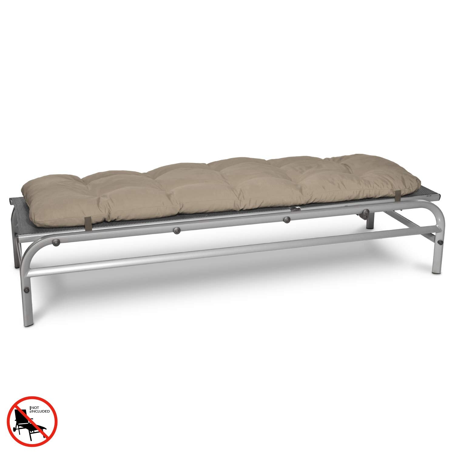 Beautissu Auflage Sonnenliege Deckchair Liegenauflage 190x60 cm Flair RL
