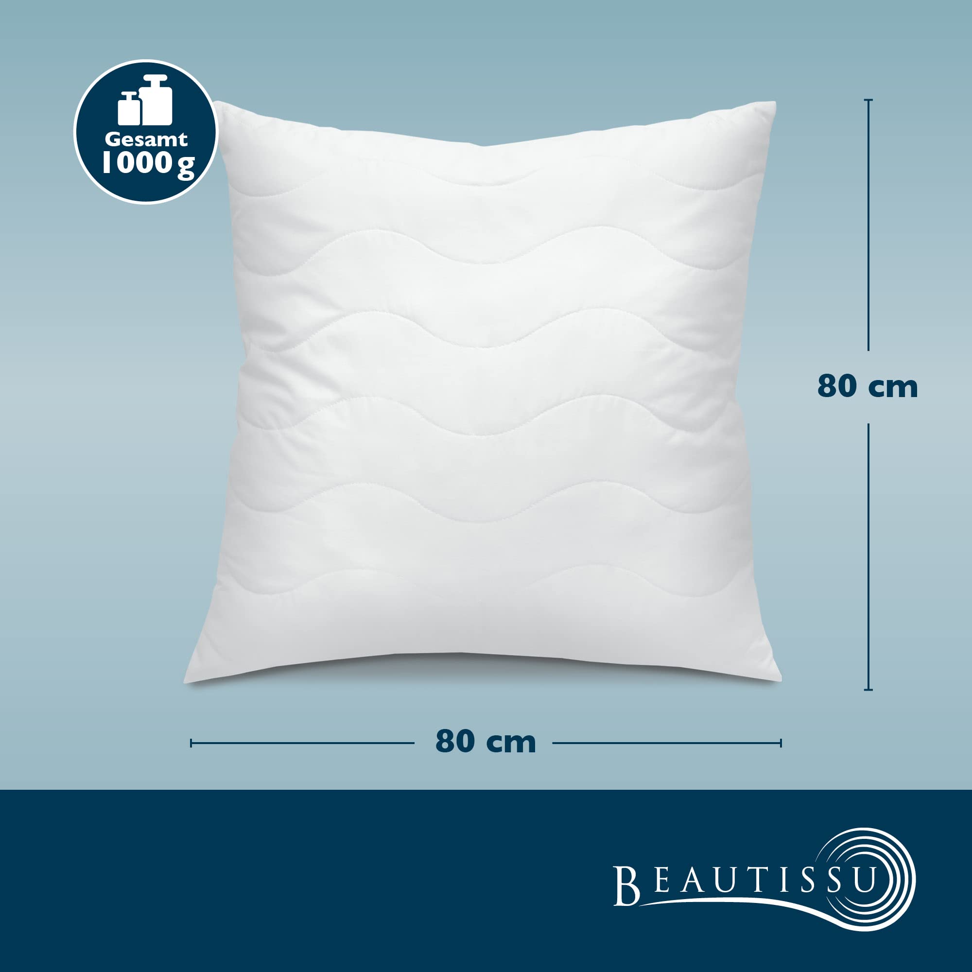 Beautissu 2er Kopfkissen Set BeautNuit UK
