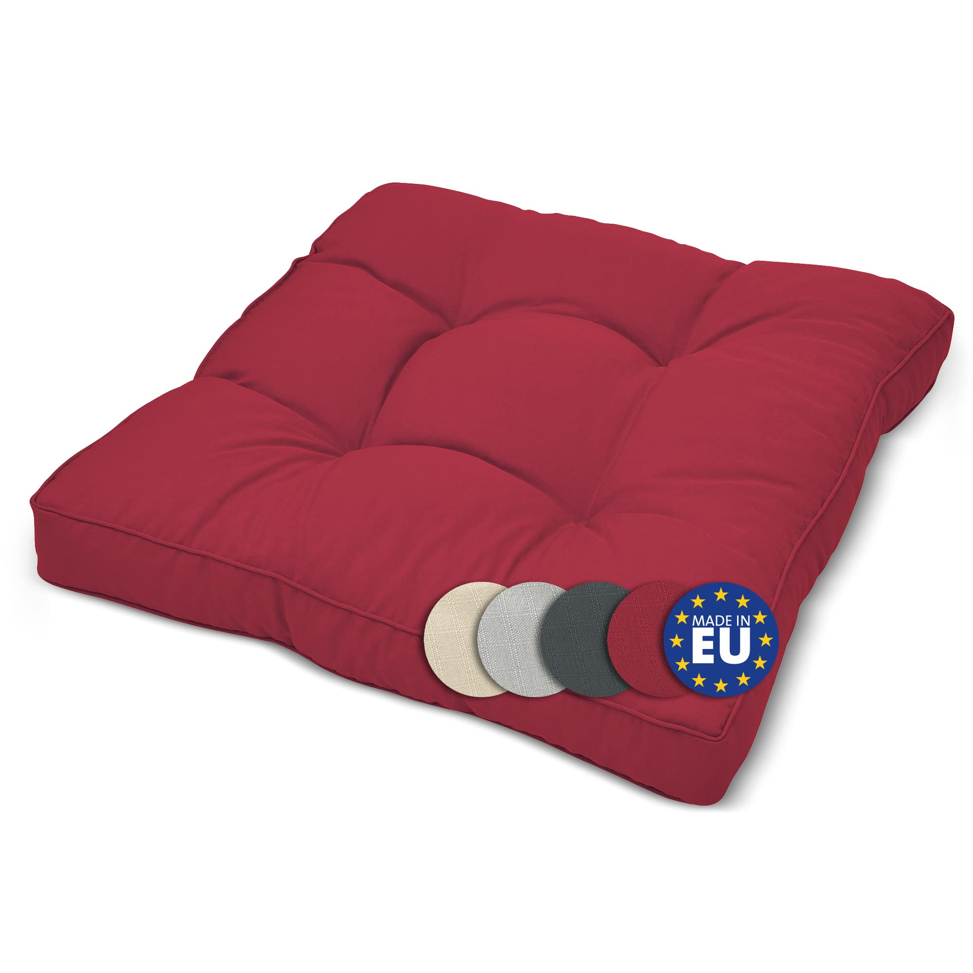 Beautissu Lounge Kissen Outdoor 50x50 cm xLuna