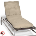 Beautissu Auflage Sonnenliege Deckchair Liegenauflage 190x60 cm Flair RL