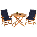 Beautissu Hochlehner Auflage 120x50x8cm Flair HL