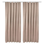 Beautissu 2er Set Blackout Vorhang Amelie BK
