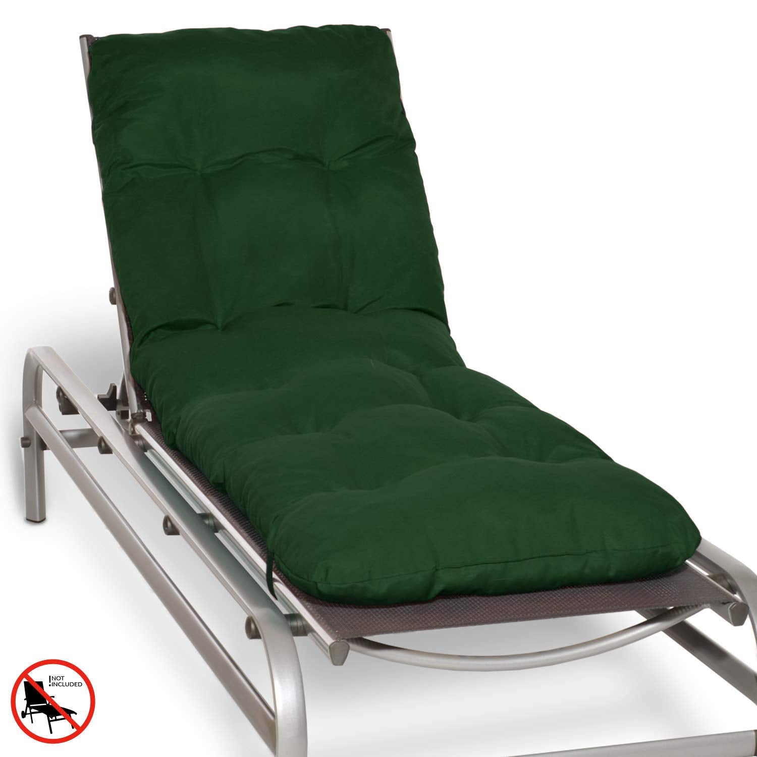 Beautissu Auflage Sonnenliege Deckchair Liegenauflage 190x60 cm Flair RL