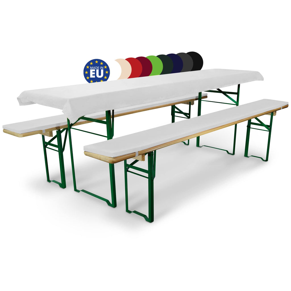 Set mit drei Bezügen für Tisch und Bänke