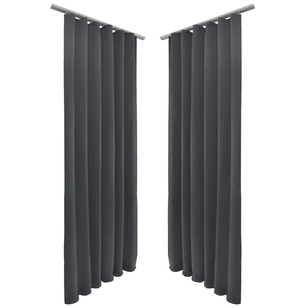 Beautissu 2er Set Blackout Vorhang Amelie BK