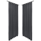 Beautissu 2er Set Blackout Vorhang Amelie BK