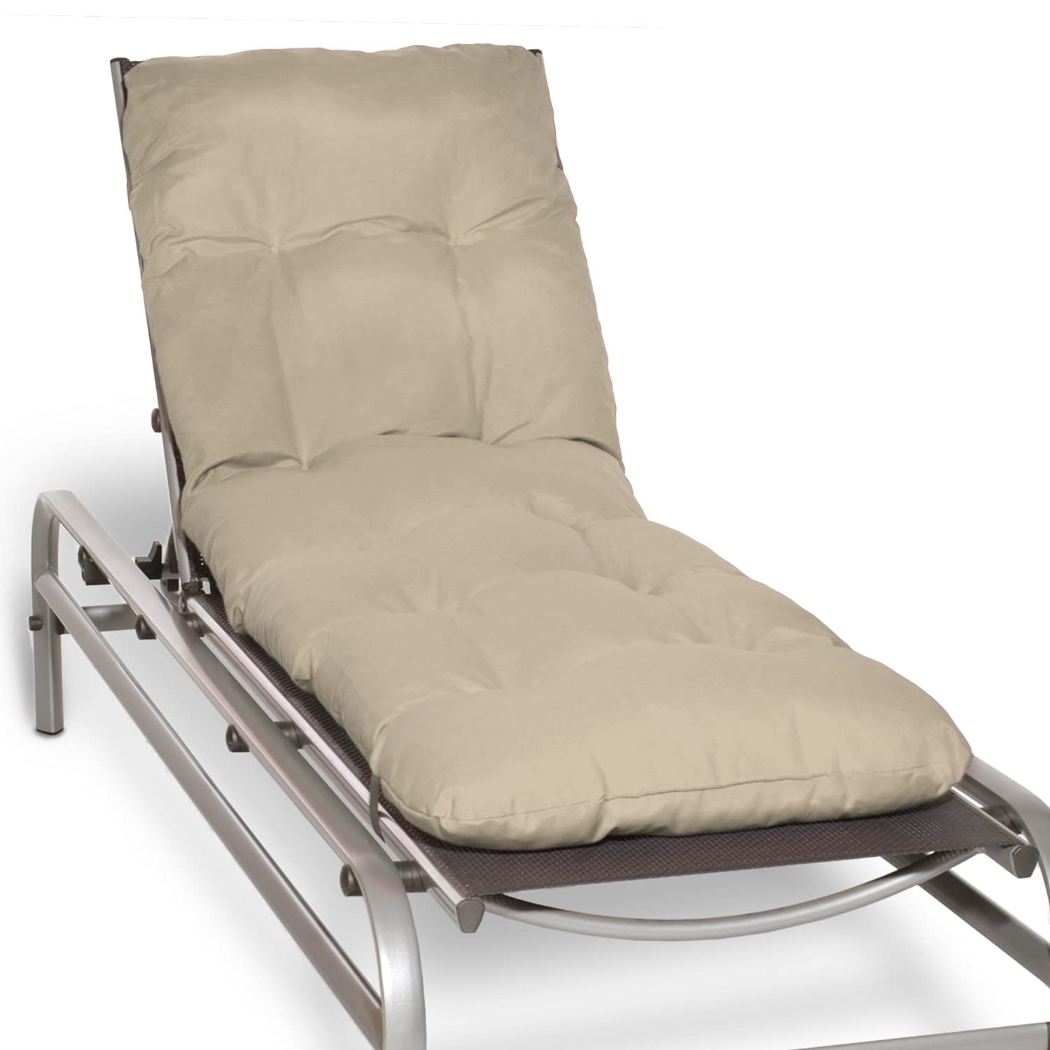 Beautissu Auflage Sonnenliege Deckchair Liegenauflage 190x60 cm Flair RL