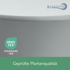 Beautissu 2er Set Stretch Stehtisch Husse Stella