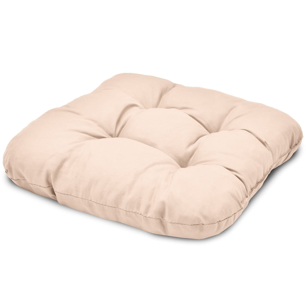 Beautissu 4er Set Sitzkissen 40x40 cm Lisa