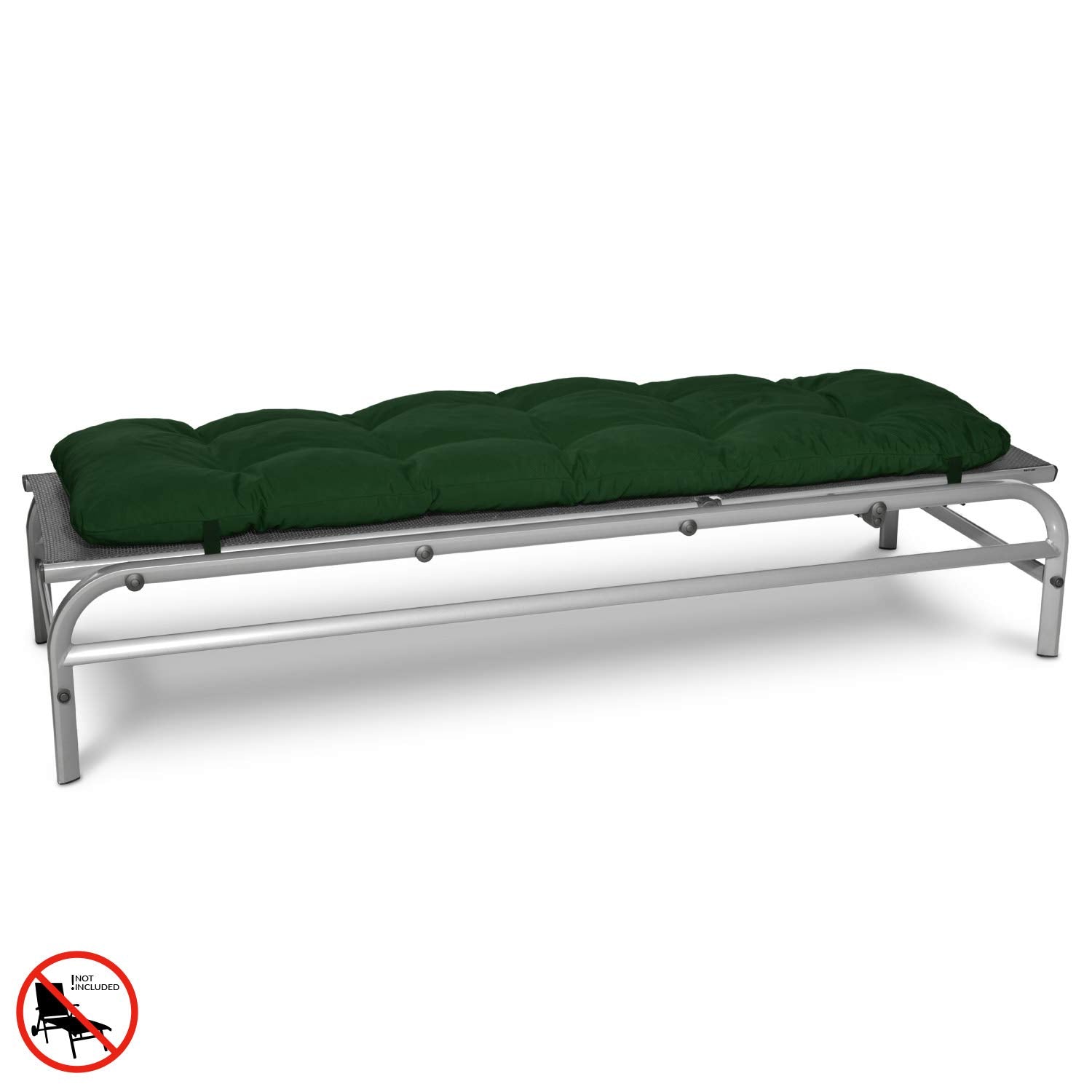 Beautissu Auflage Sonnenliege Deckchair Liegenauflage 190x60 cm Flair RL