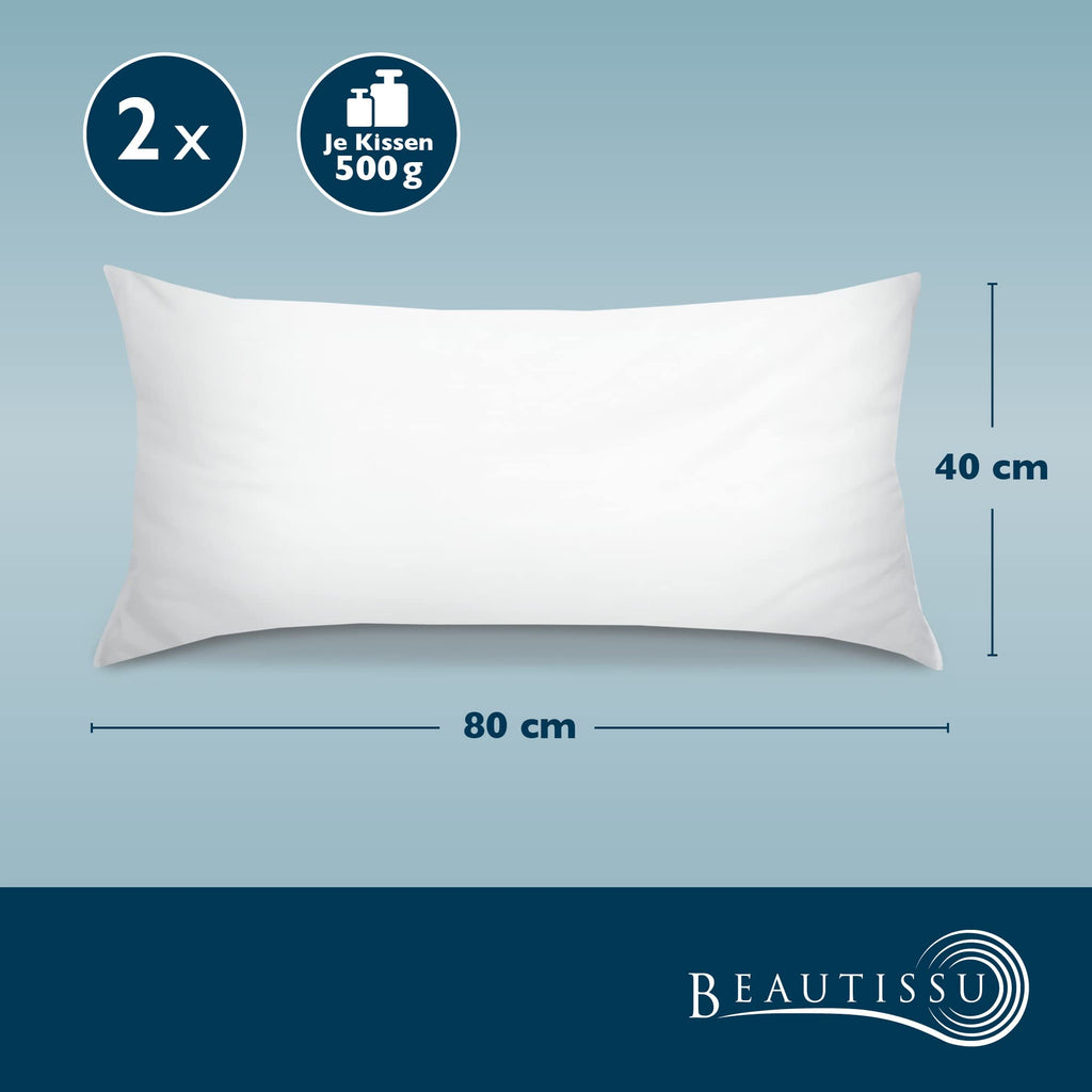 Beautissu 2er Kopfkissen Set BeautNuit UK