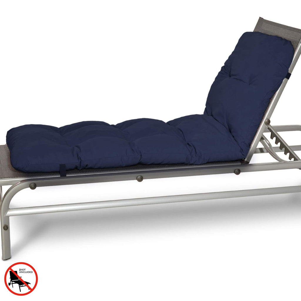 Beautissu Auflage Sonnenliege Deckchair Liegenauflage 190x60 cm Flair RL