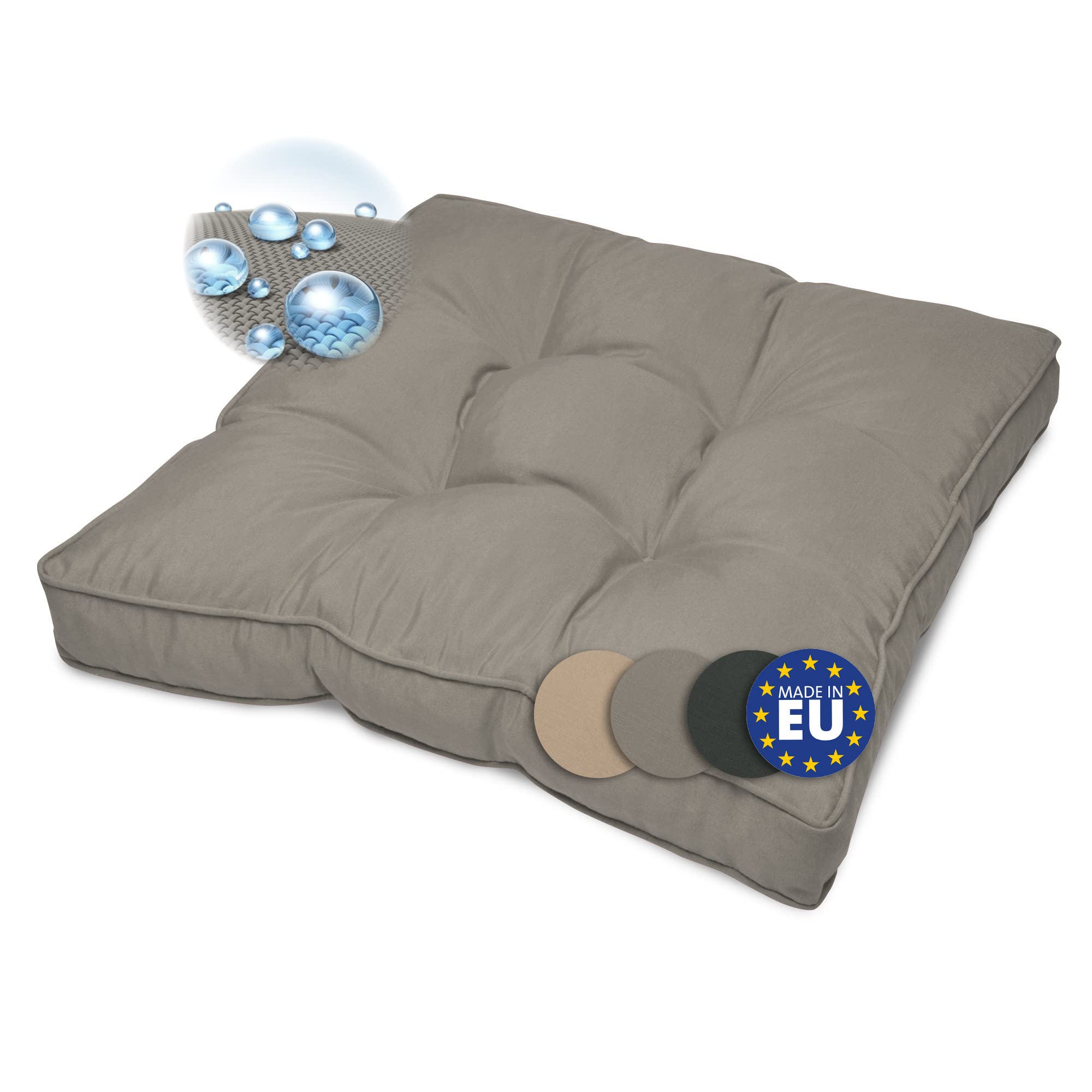 Beautissu Lounge Kissen Outdoor