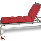 Beautissu Auflage Sonnenliege Deckchair Liegenauflage 190x60 cm Flair RL