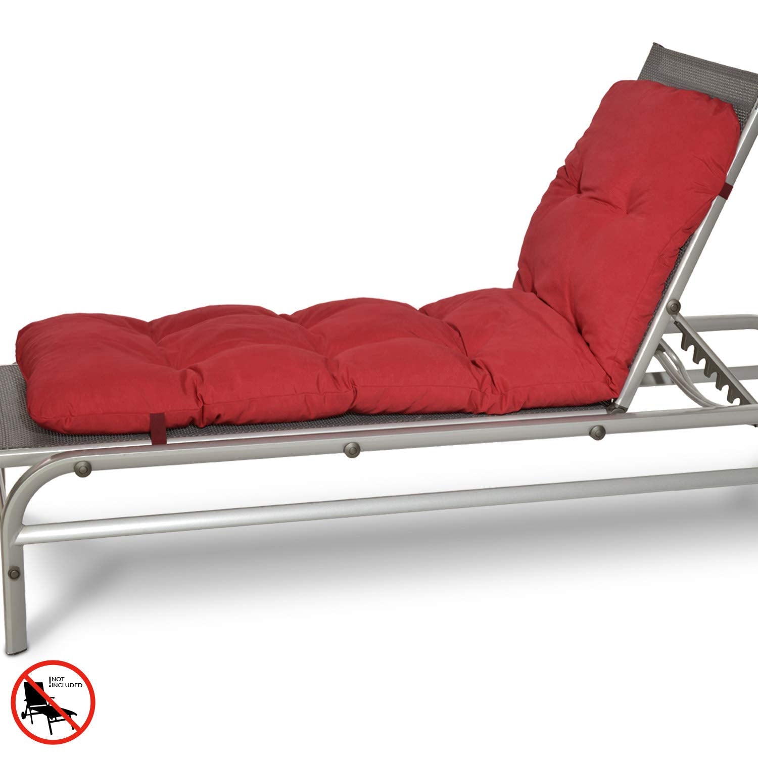 Beautissu Auflage Sonnenliege Deckchair Liegenauflage 190x60 cm Flair RL