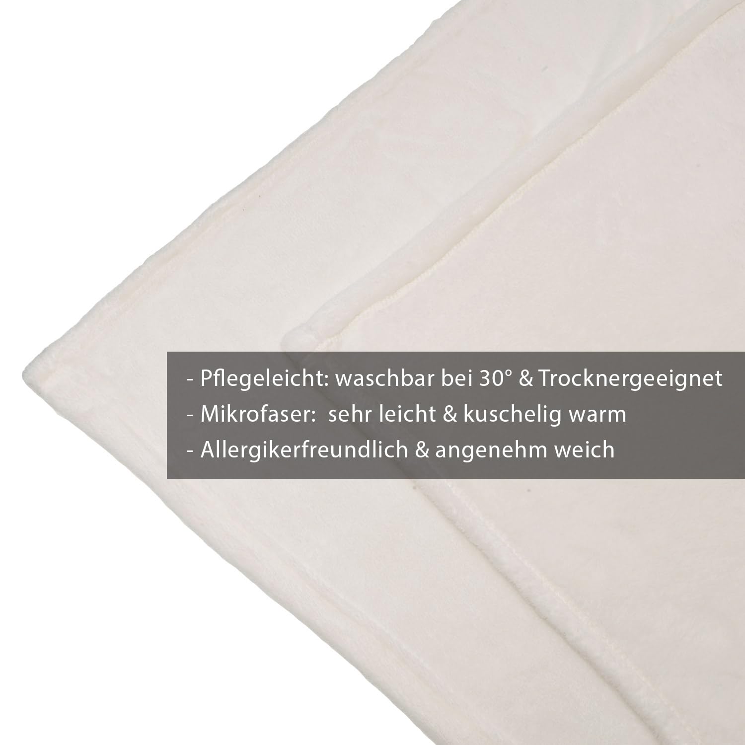 Beautissu Kuscheldecke Aurelia