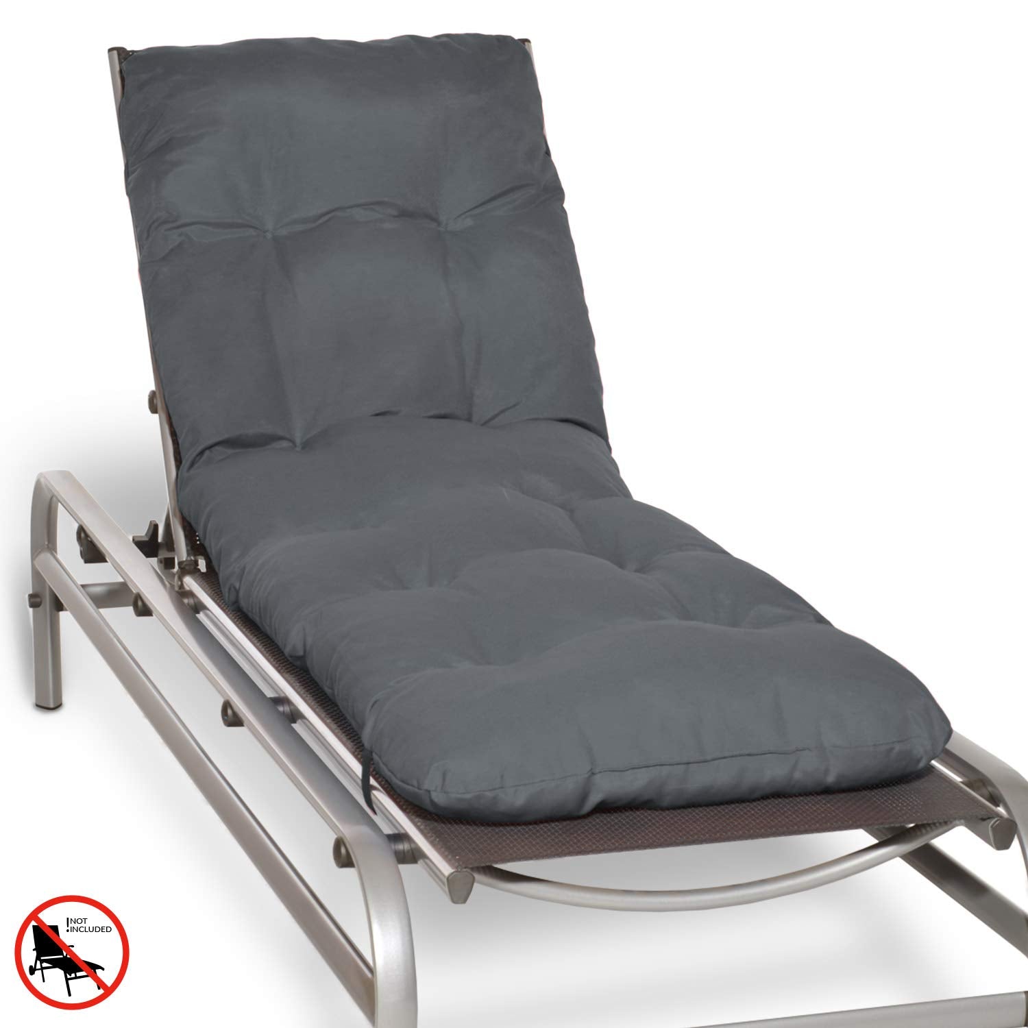Beautissu Auflage Sonnenliege Deckchair Liegenauflage 190x60 cm Flair RL