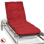 Beautissu Auflage Sonnenliege Deckchair Liegenauflage 190x60 cm Flair RL