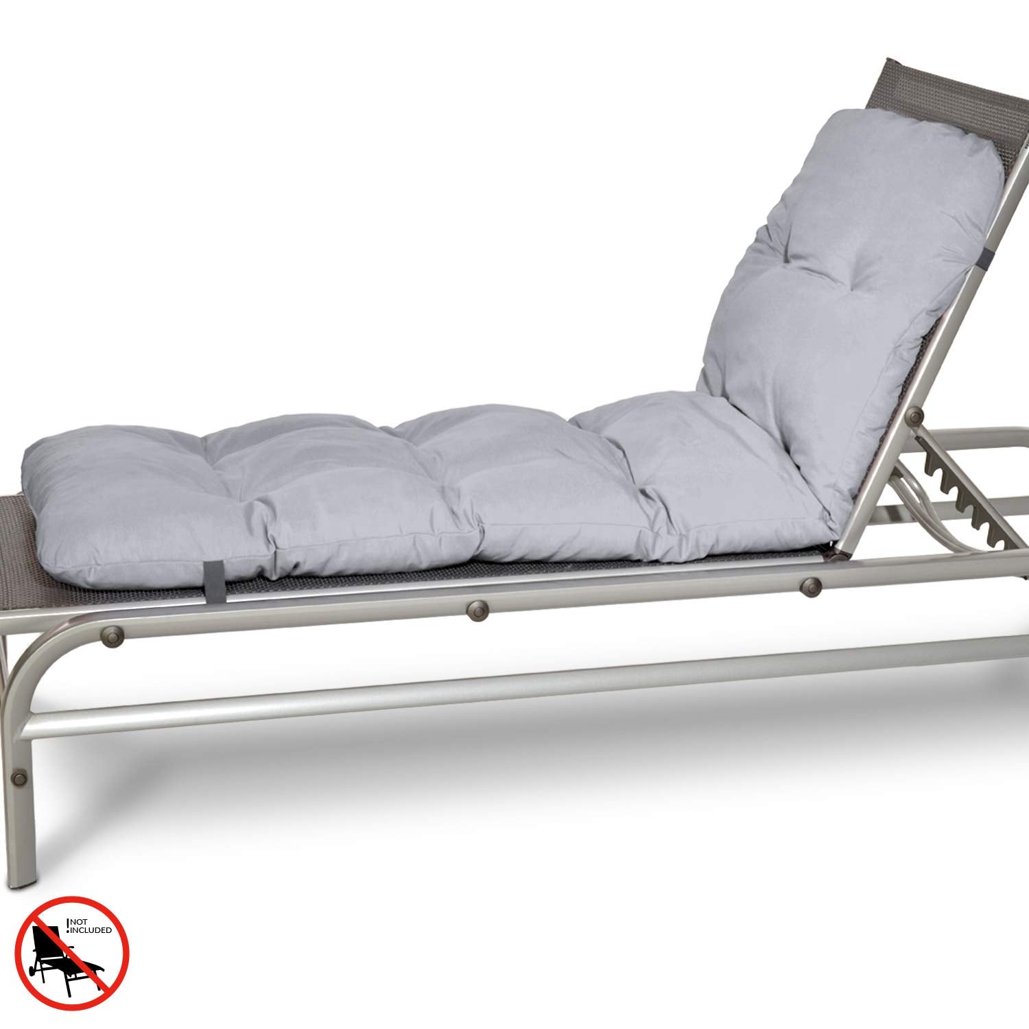 Beautissu Auflage Sonnenliege Deckchair Liegenauflage 190x60 cm Flair RL