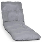 Beautissu Auflage Sonnenliege Deckchair Liegenauflage 190x60 cm Flair RL