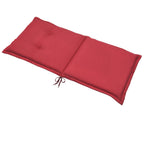 Beautissu Niedriglehner Auflage Gartenstuhl 100x50x6 cm Loft NL