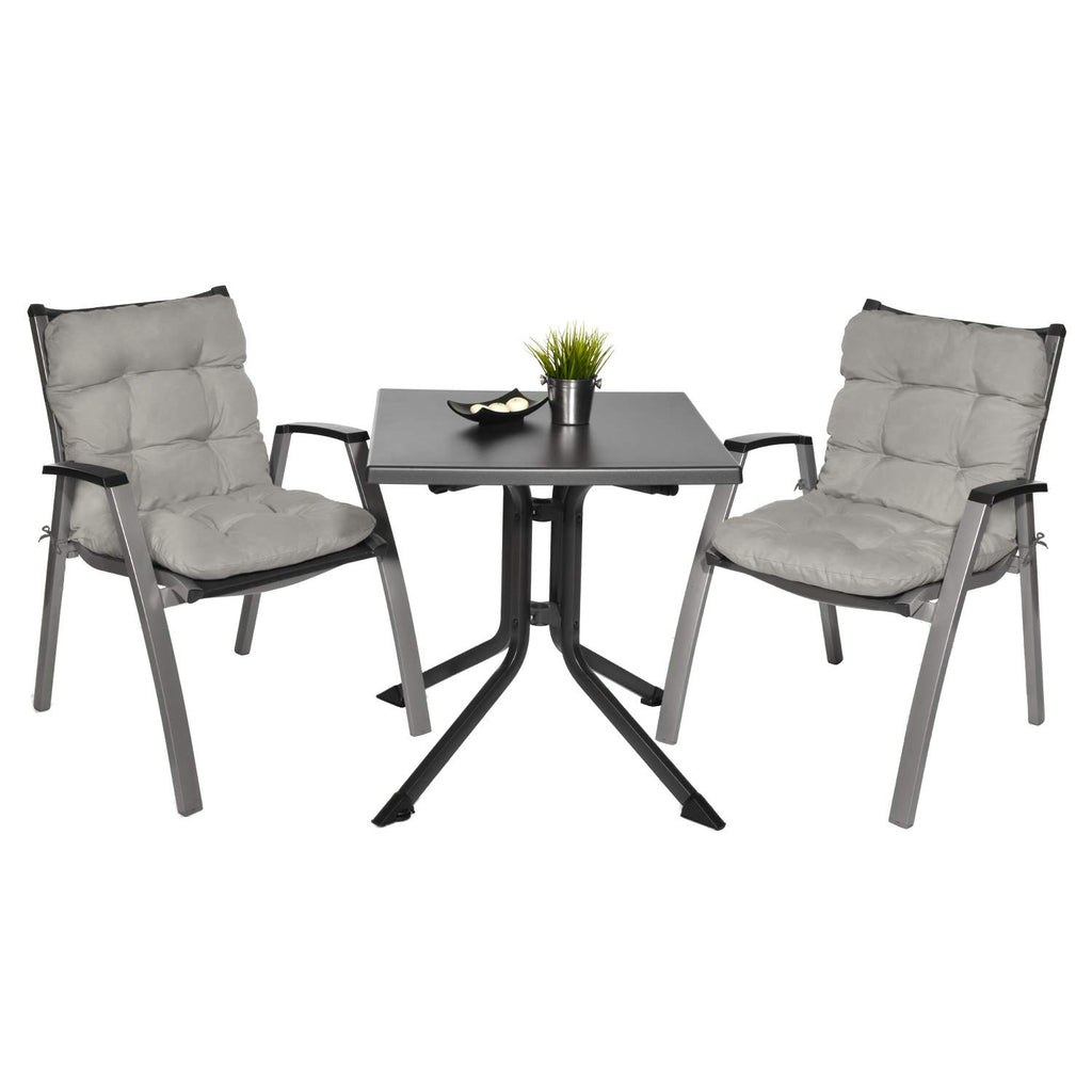 Beautissu Niedriglehner Auflagen Set Flair NL 100x50x8cm