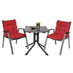 Beautissu Niedriglehner Auflagen Set Flair NL 100x50x8cm