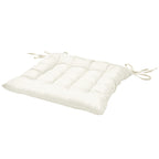 Beautissu 4er Set Stuhlkissen 40x40 cm Lea