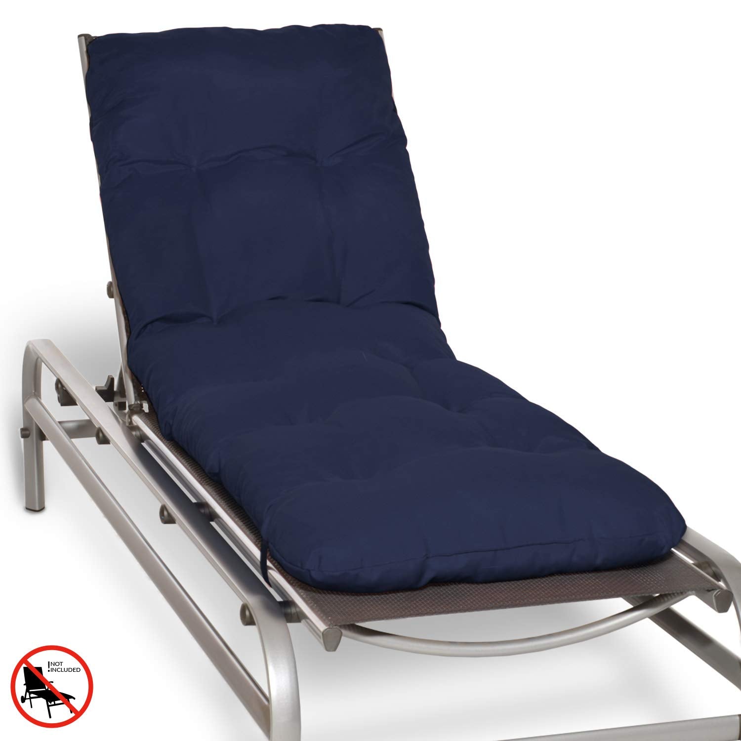 Beautissu Auflage Sonnenliege Deckchair Liegenauflage 190x60 cm Flair RL