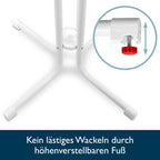 Beautissu Stehtisch klappbar Bellini