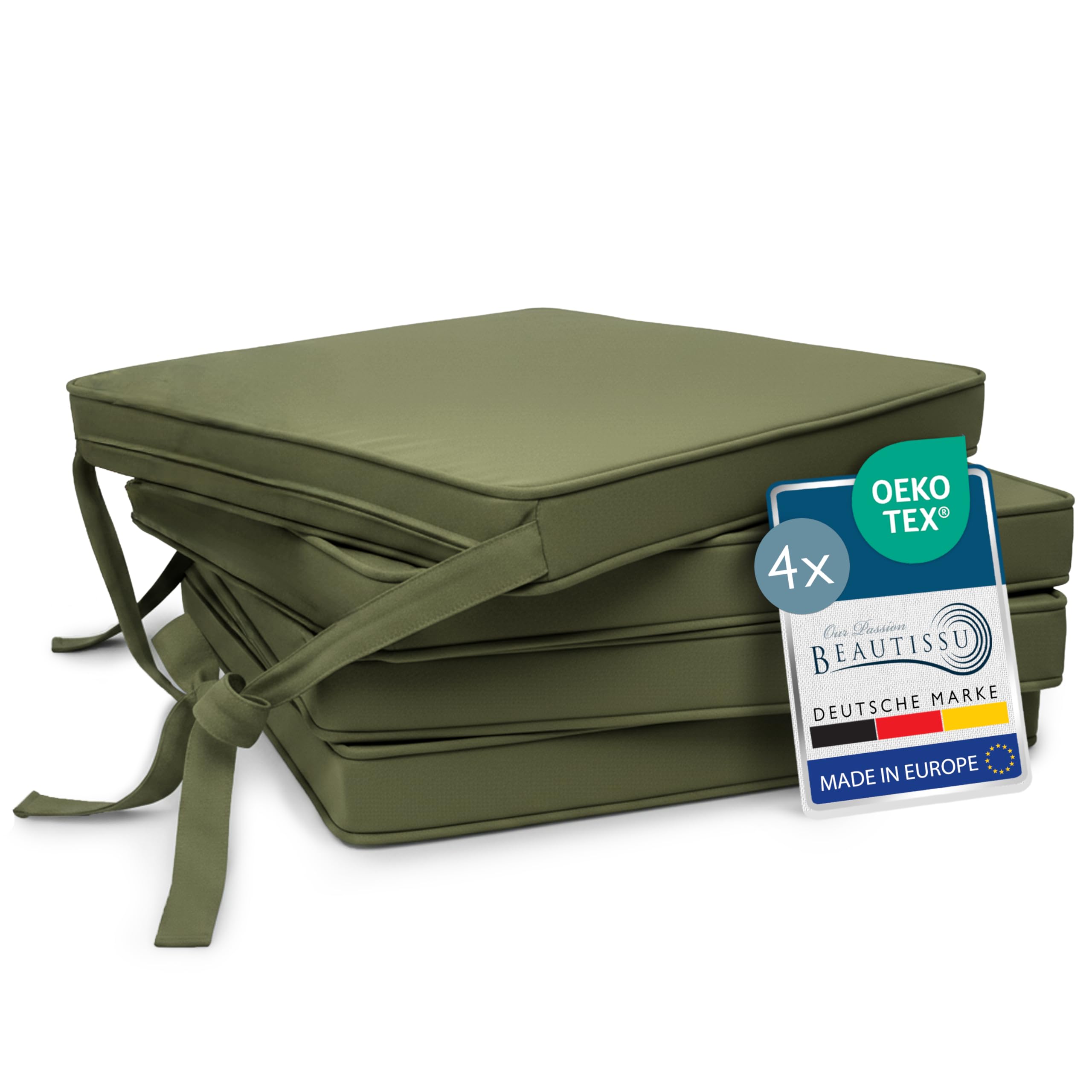Beautissu Loft SK Stuhlkissen 45x40 cm