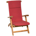 Beautissu Luxus Deckchair Auflage Sonnenliege 175x45x5cm LoftLux DC