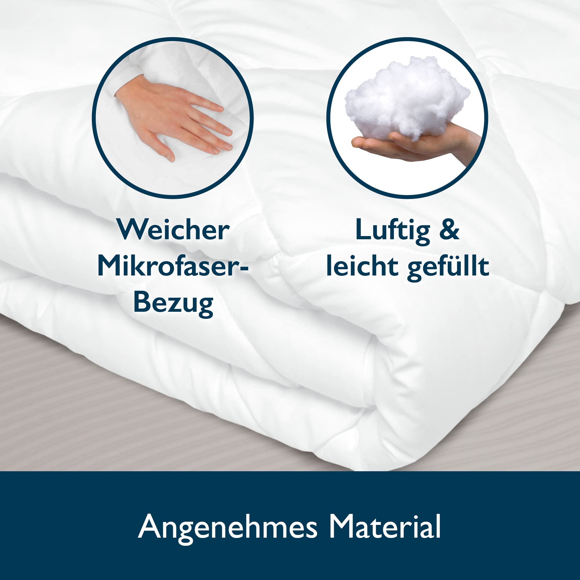 Beautissu Allergiker Bettdecke BeauNuit MD