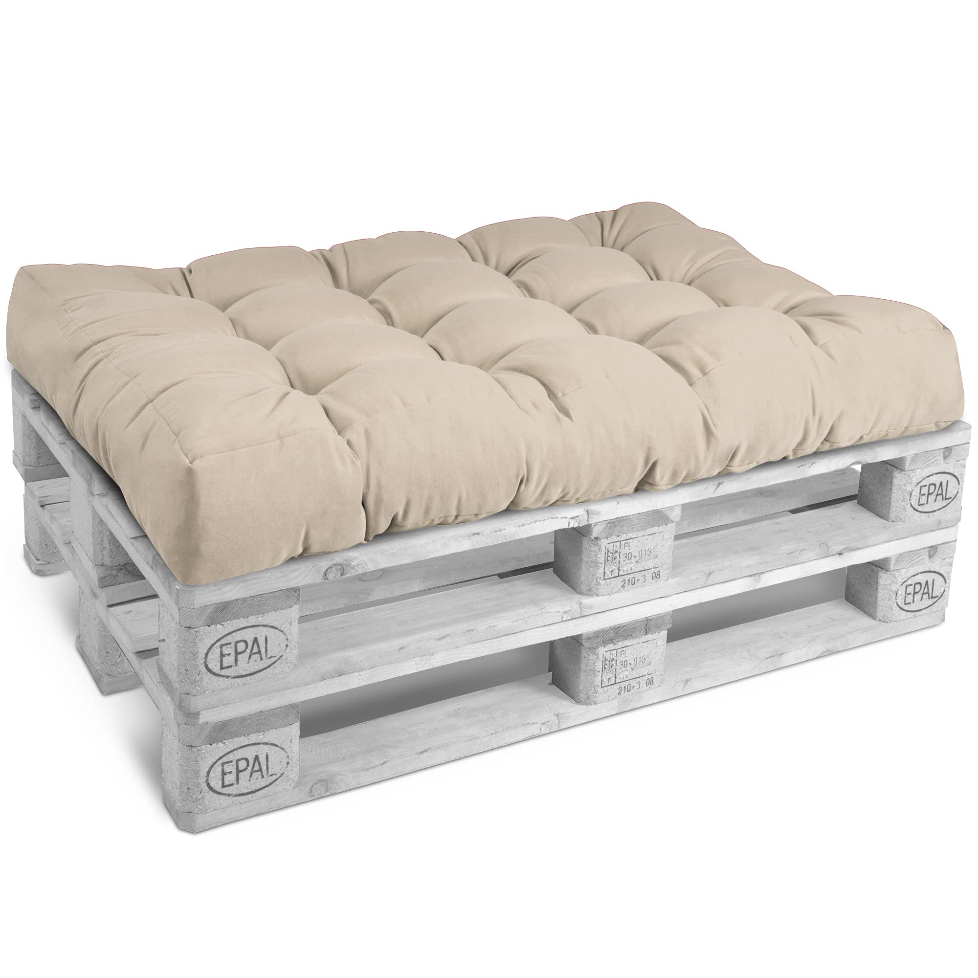 Beautissu Set Palettenkissen Outdoor Style