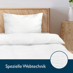 Beautissu Seersucker Bettwäsche Meline